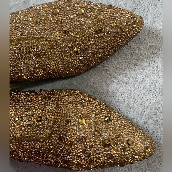 BETSEY JOHNSON • SB-Cady Bootie • Gold Glitter - Picture 9 of 13